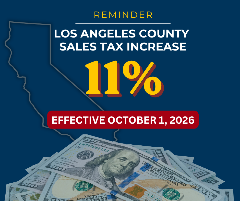 Graphic with a silhouette of California and a pile of hundred-dollar bills.